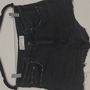 Abercrombie & Fitch Charcoal High Rise Shorts